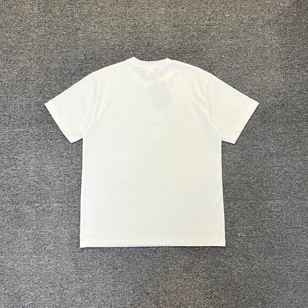 Bathing Shark and ape head print T-Shirt NextBlock