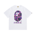 Bathing Shark and ape head print T-Shirt NextBlock