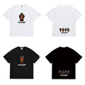 Bathing Shark and ape head print T Shirts NextBlock