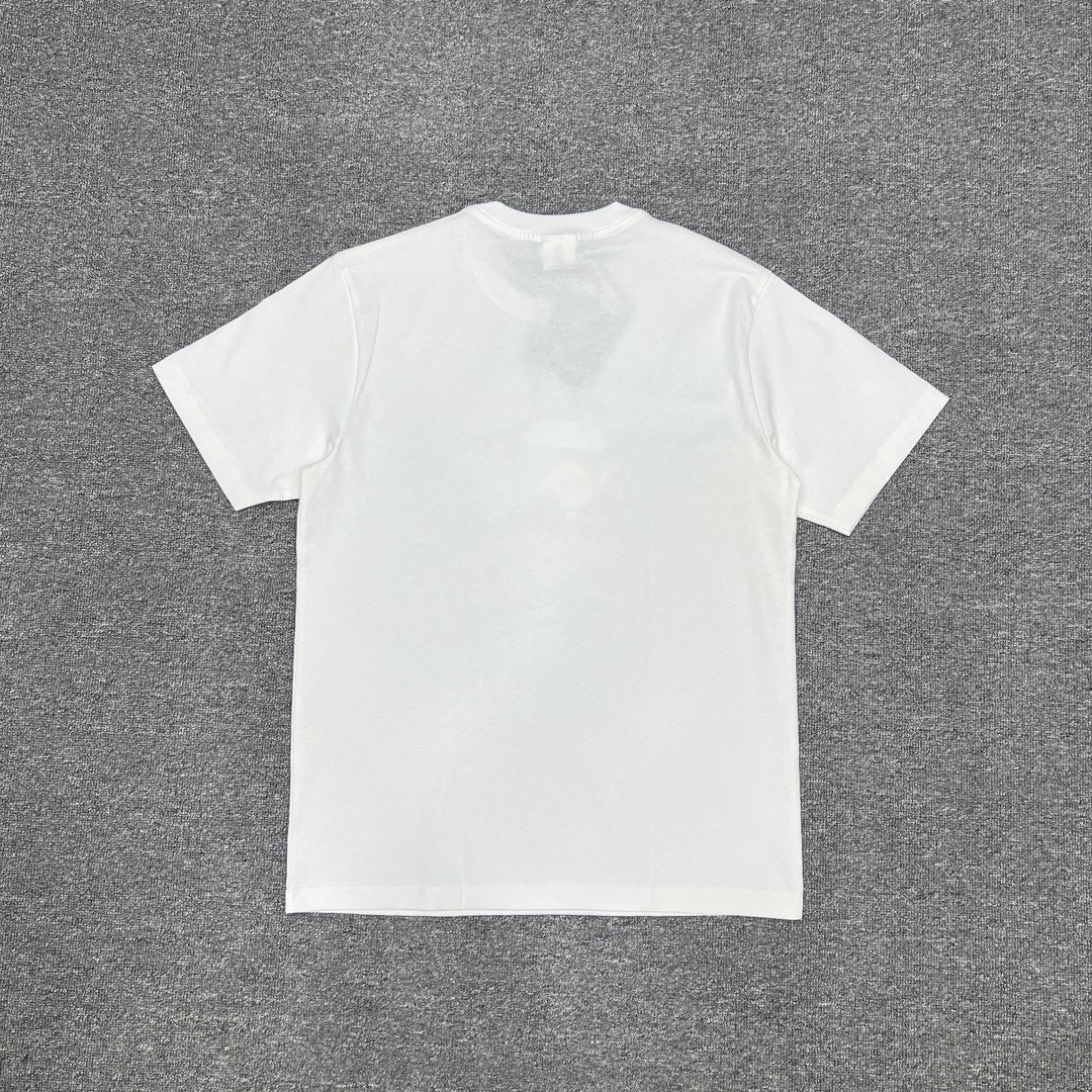 Bathing Shark and ape head print T-Shirt NextBlock