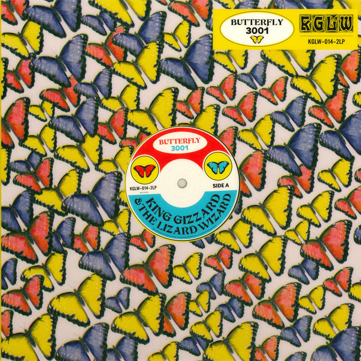 King Gizzard & The Lizard Wizard - Butterfly 3001 (2xLP, recycled black vinyl inc eco bag)
