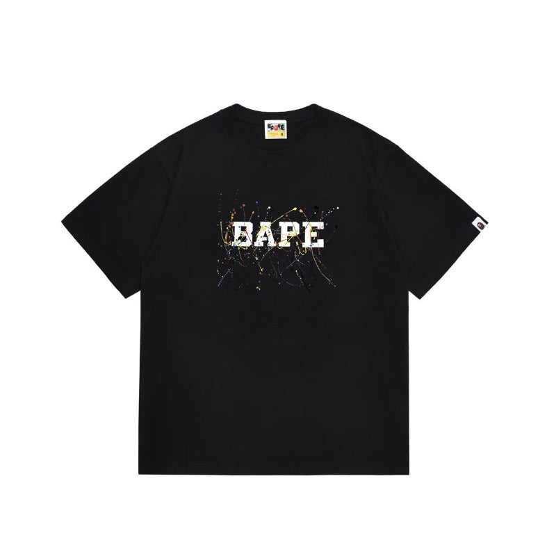 Bathing Shark and ape head print T Shirts NextBlock