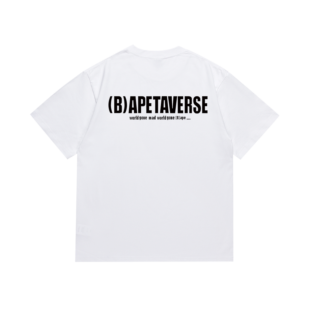 Bathing Shark and ape head print T Shirts NextBlock