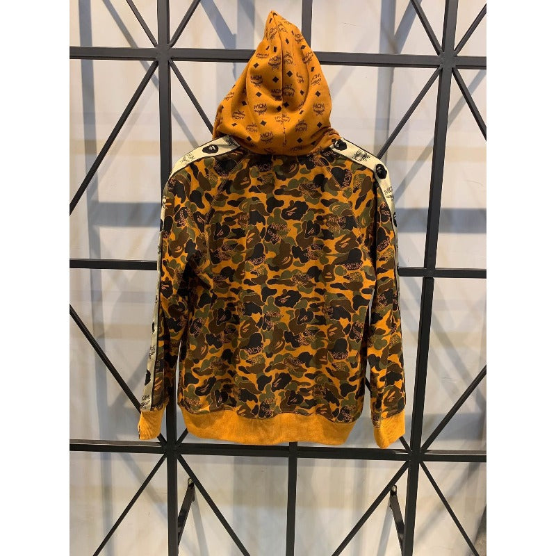 Bathing Shark and ape head print hoode BAPE mcm joint name NextBlock