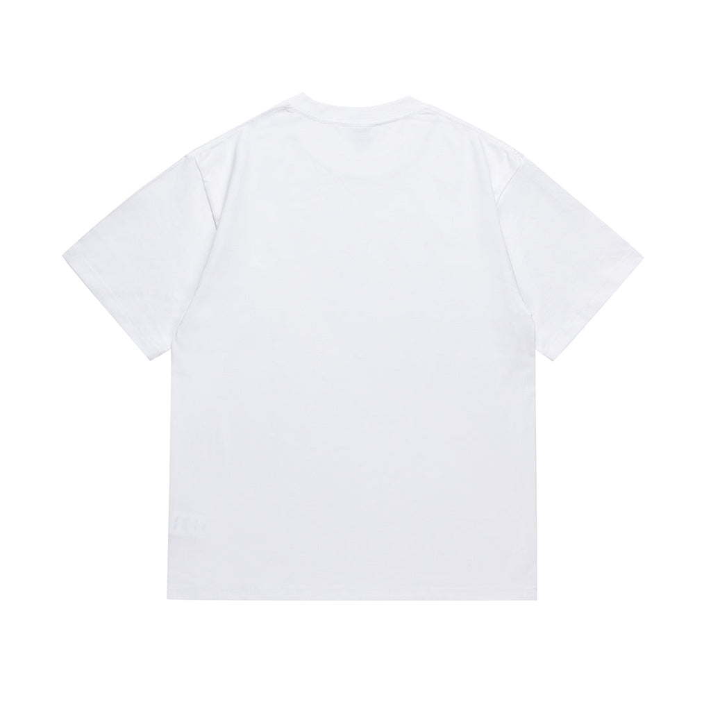 Bathing Shark and ape head print T Shirts NextBlock