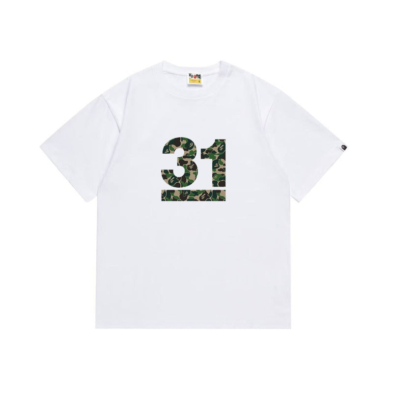 Bathing Shark and ape head print T Shirts NextBlock
