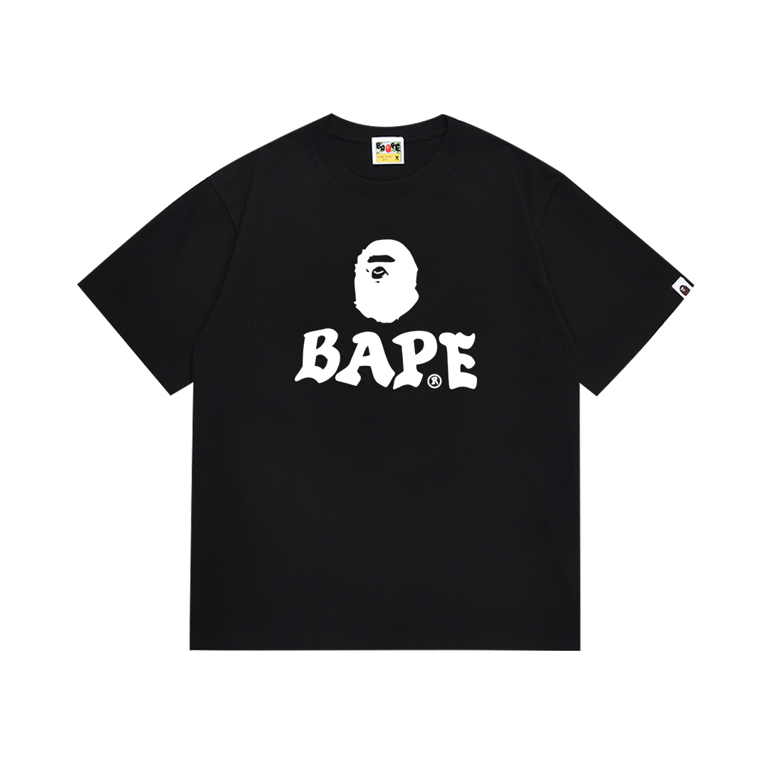 Bathing Shark and ape head print T Shirts NextBlock