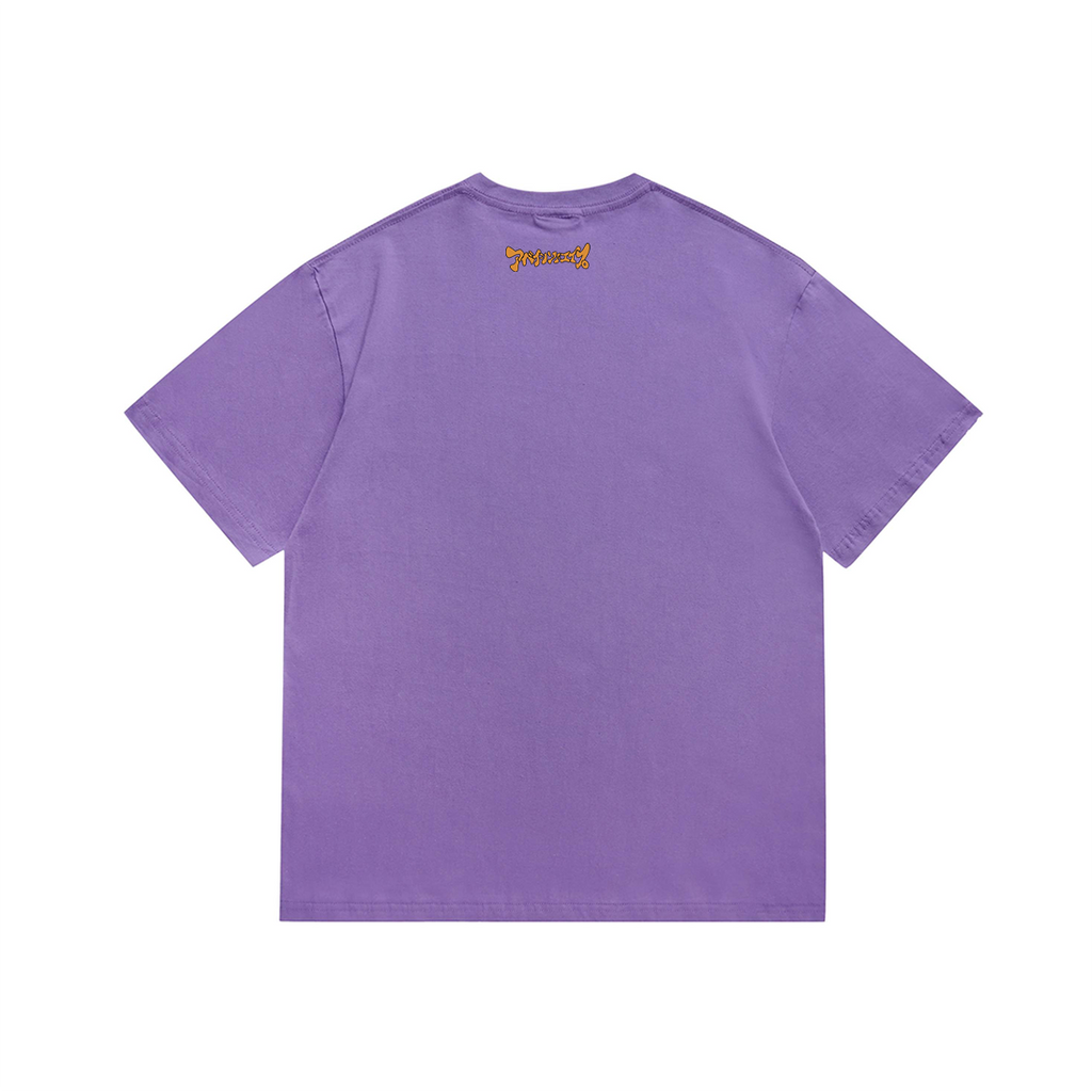 Bathing Shark and ape head print T-Shirt NextBlock