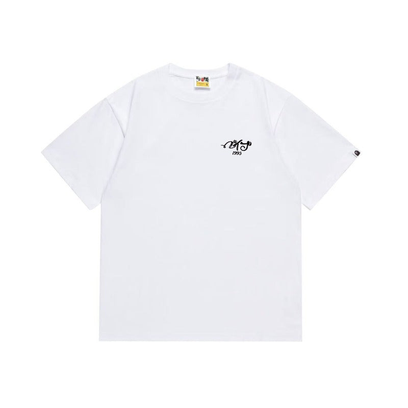 Bathing Shark and ape head print T Shirts NextBlock