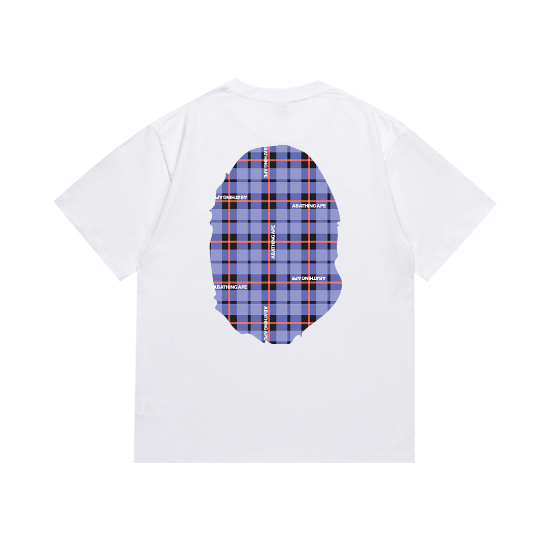 Bathing Shark and ape head print T-Shirt NextBlock