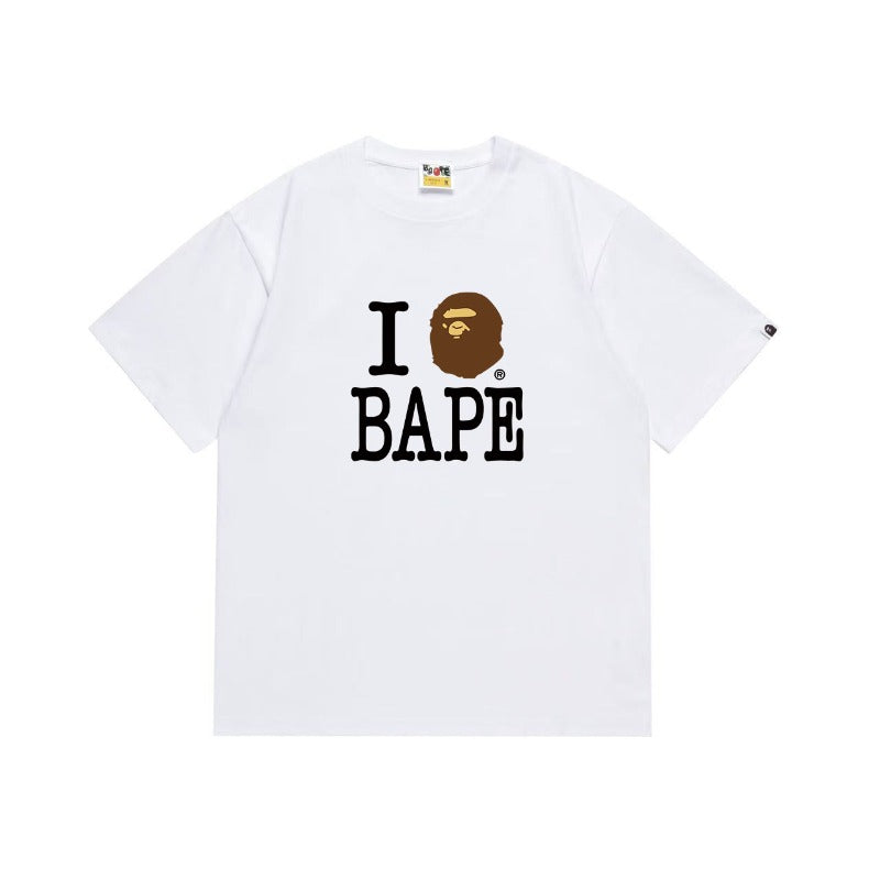 Bathing Shark and ape head print T Shirts NextBlock