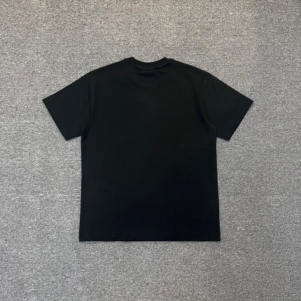 Bathing Shark and ape head print T-Shirt NextBlock
