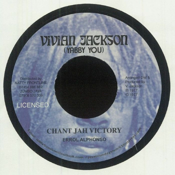 Errol Alphonso - Chant Jah Victory (7")