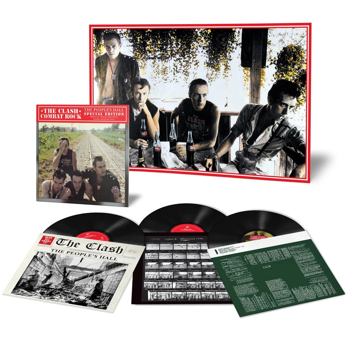 The Clash - Combat Rock + The People's Hall (3xLP)