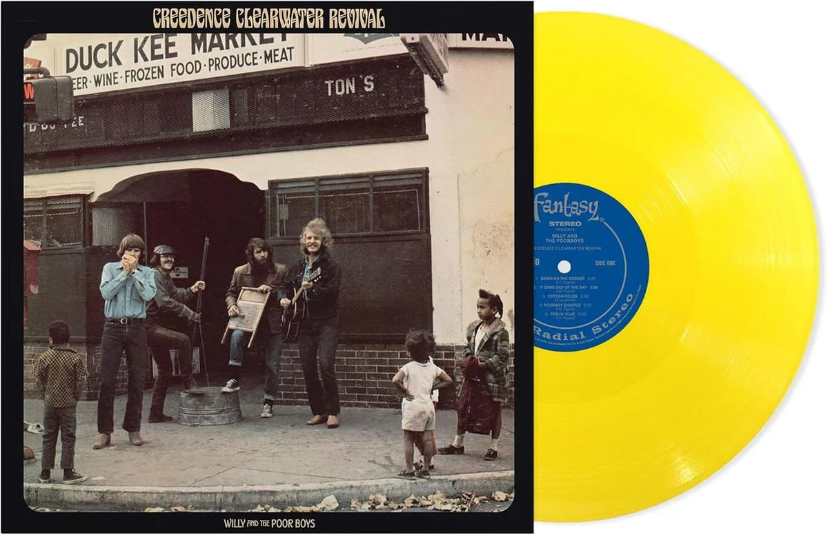 Creedence Clearwater Revival - Willy and the Poor Boys (LP, opaque yellow vinyl)
