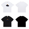 Bathing Shark and ape head print T Shirts NextBlock