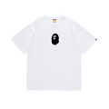 Bathing Shark and ape head print T-Shirt NextBlock