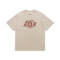 Bathing Shark and ape head print T-Shirt NextBlock