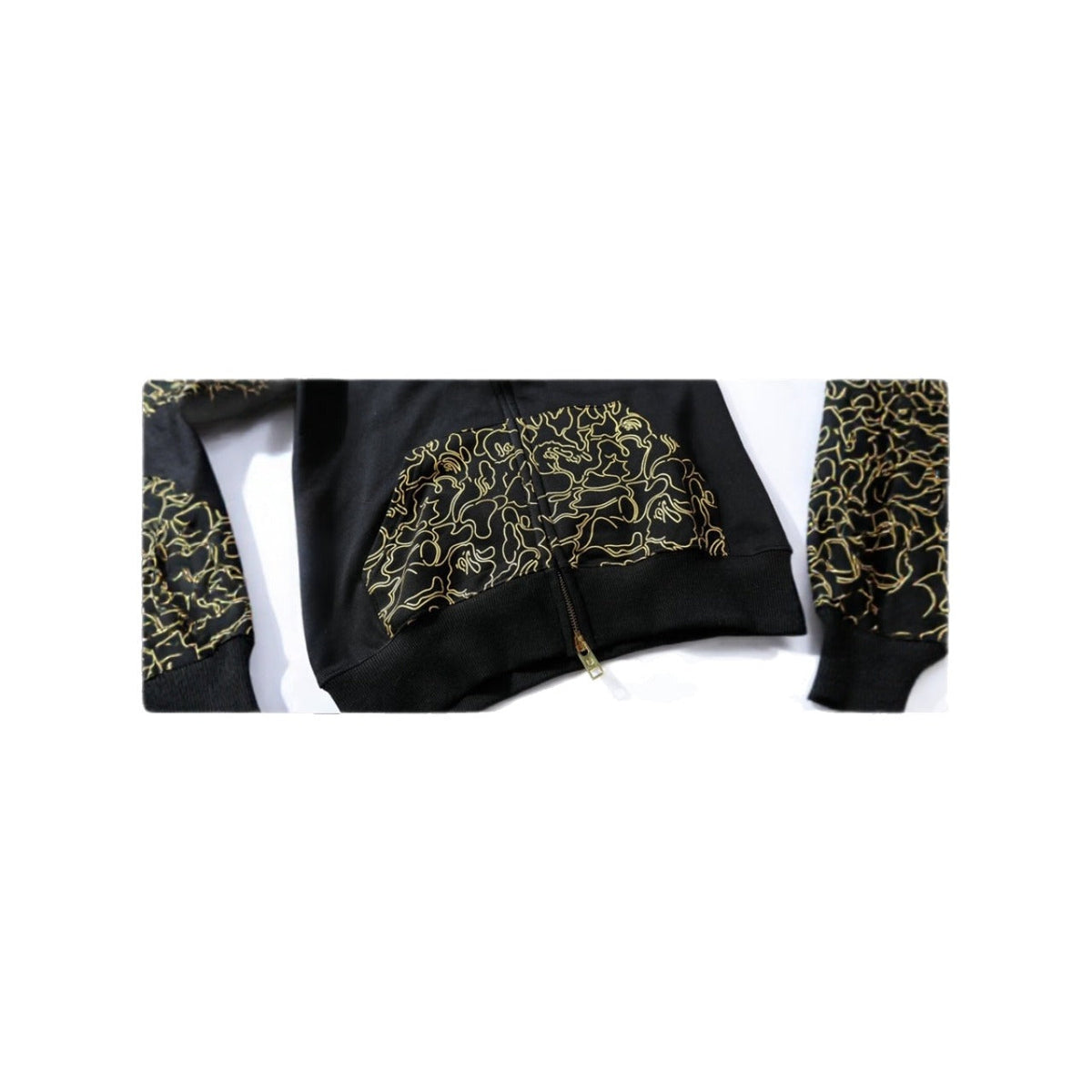 Bathing Shark and ape head print hoode BAPE autumnwinter3dprinting NextBlock
