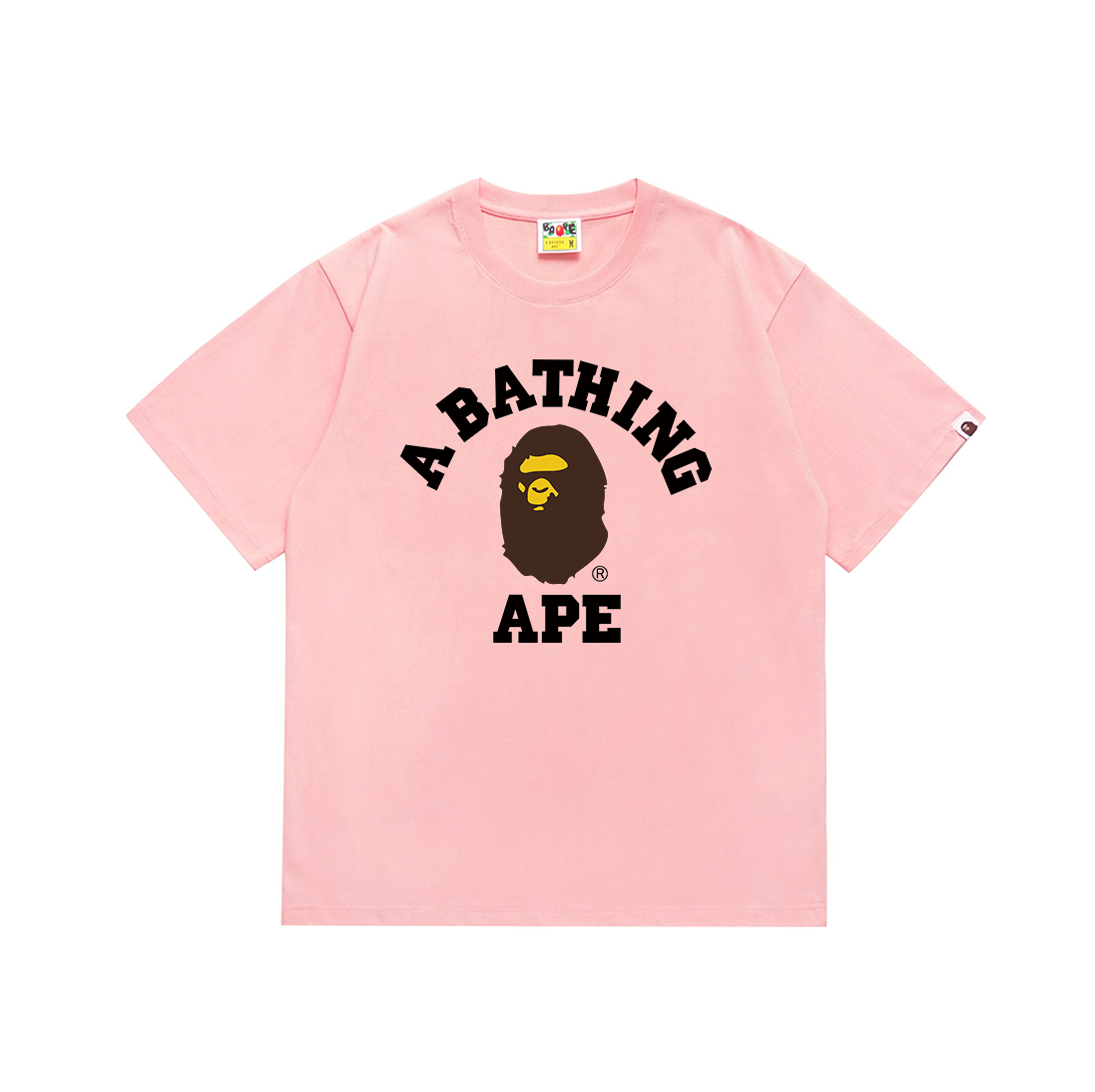 Bathing Shark and ape head print T Shirts NextBlock