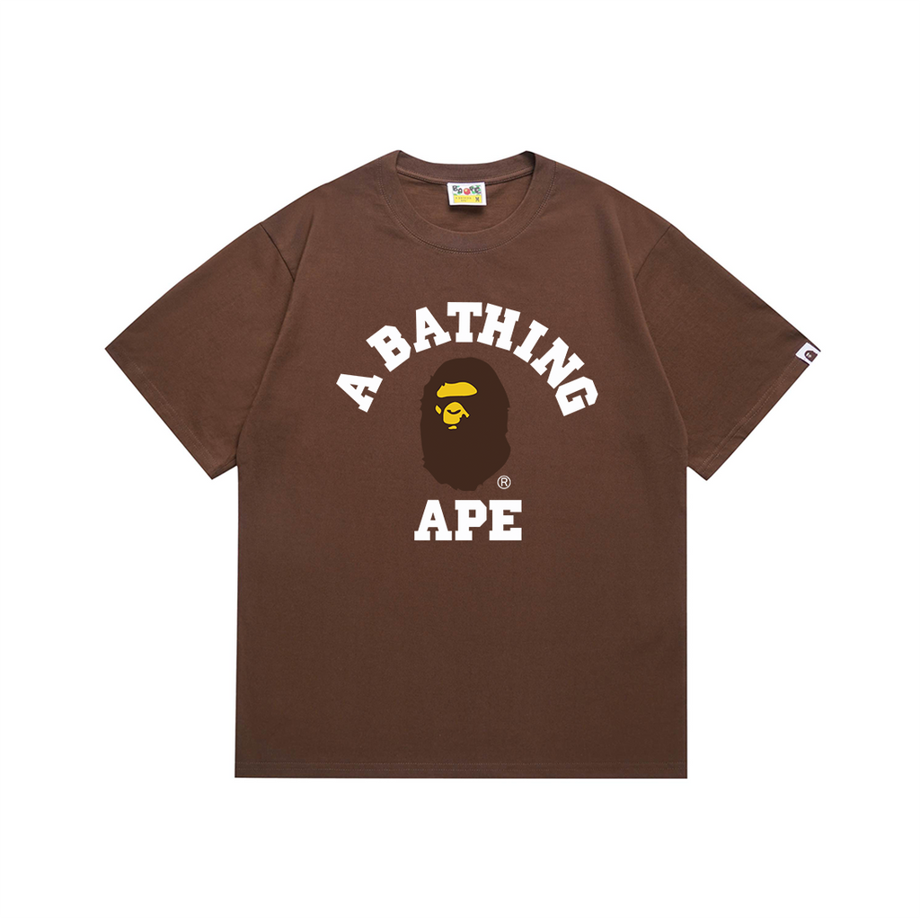 Bathing Shark and ape head print T Shirts NextBlock