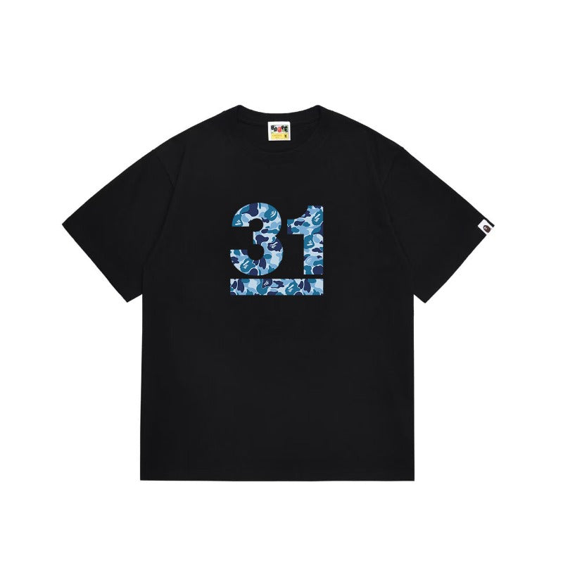 Bathing Shark and ape head print T Shirts NextBlock