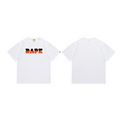 Bathing Shark and ape head print T-Shirt NextBlock