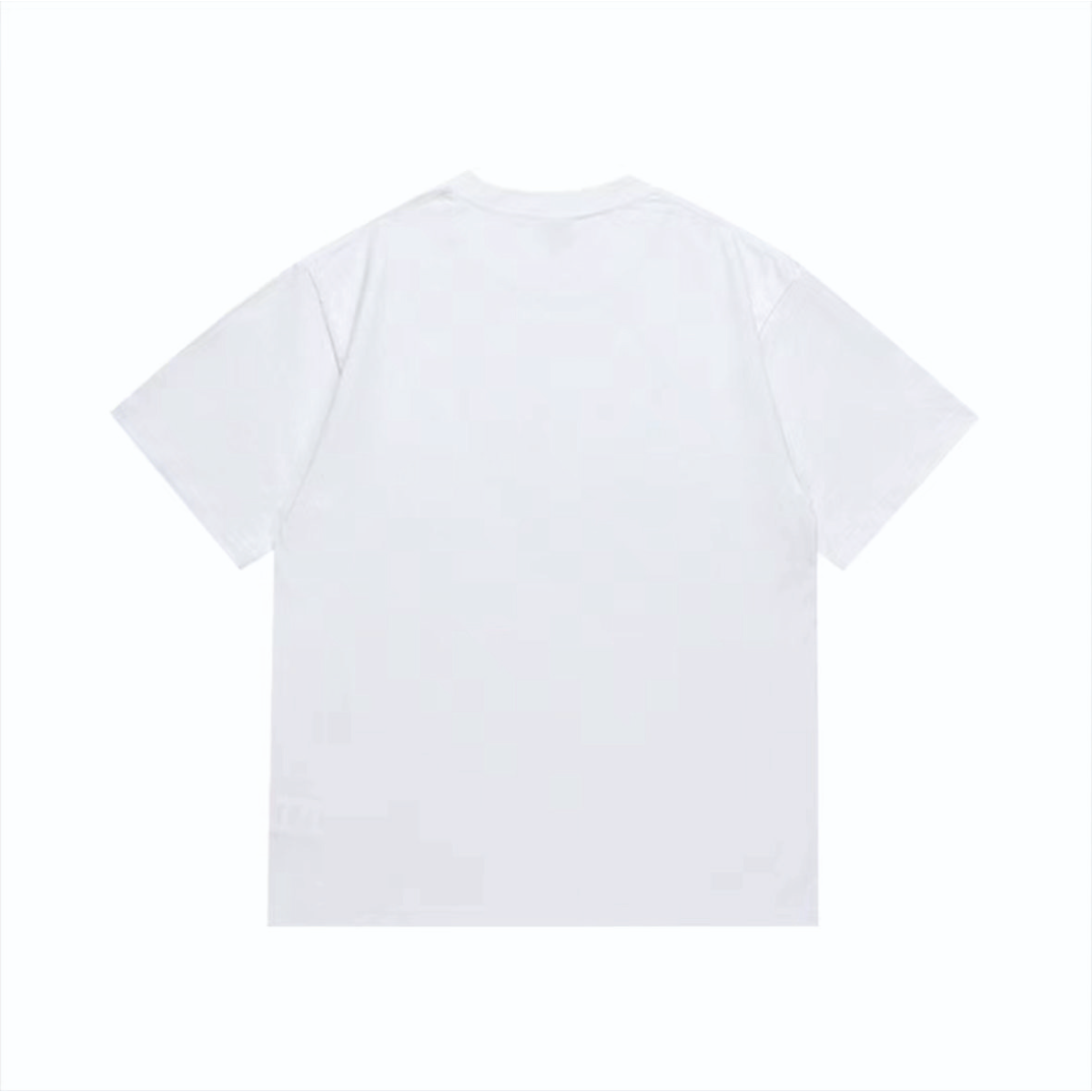 Bathing Shark and ape head print T-Shirt NextBlock