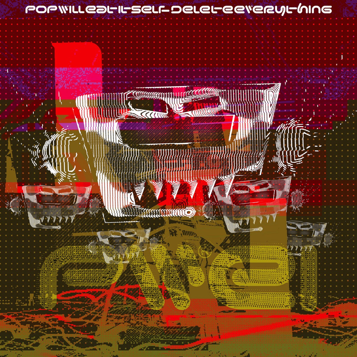 Pop Will Eat Itself - Delete Everything (LP, radioactive pink vinyl)