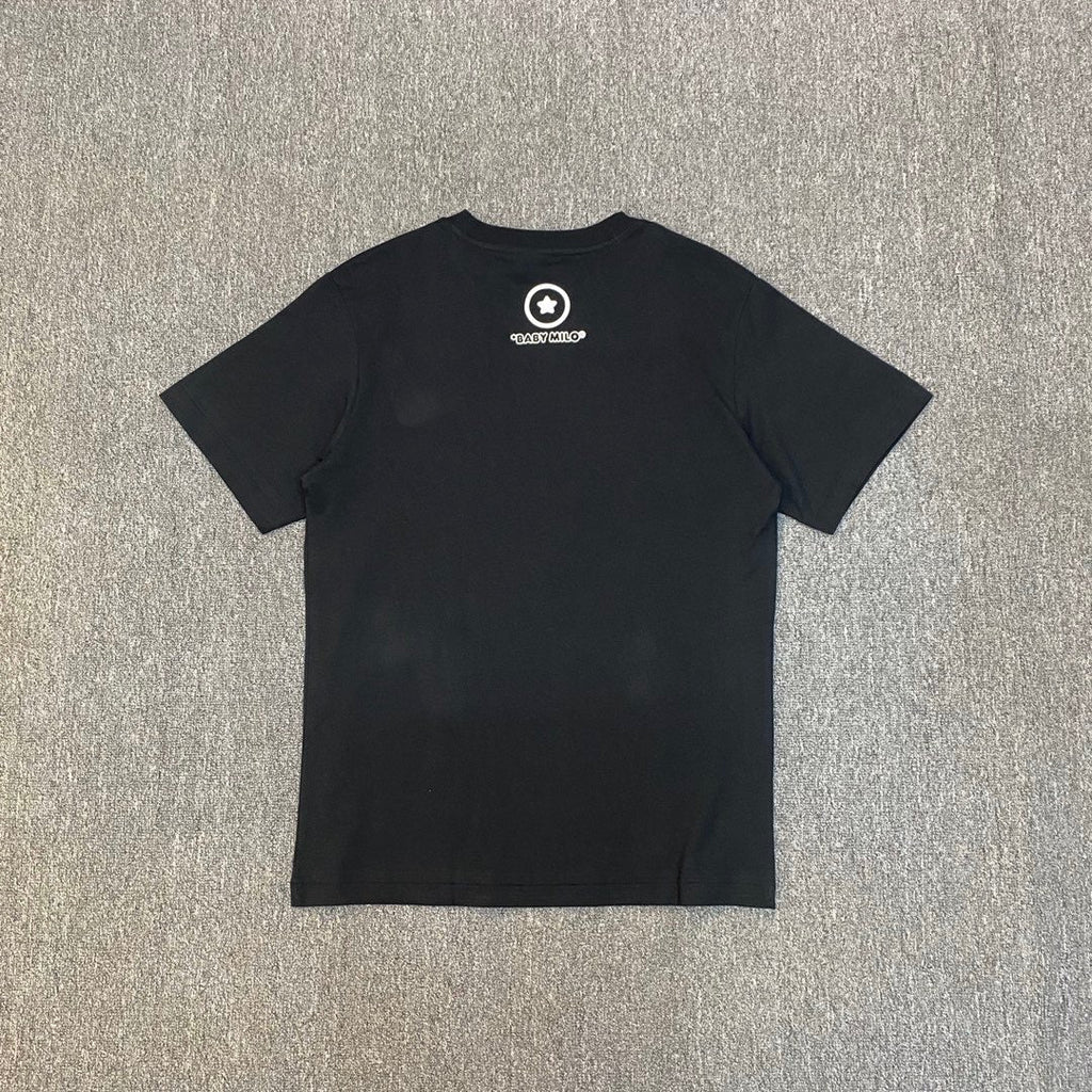 Bathing Shark and ape head print T-Shirt NextBlock