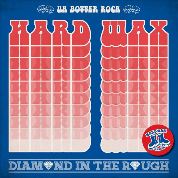 SALE: Hard Wax - Diamond In The Rough (LP, clear w/ red & blue splatter) was £18.99