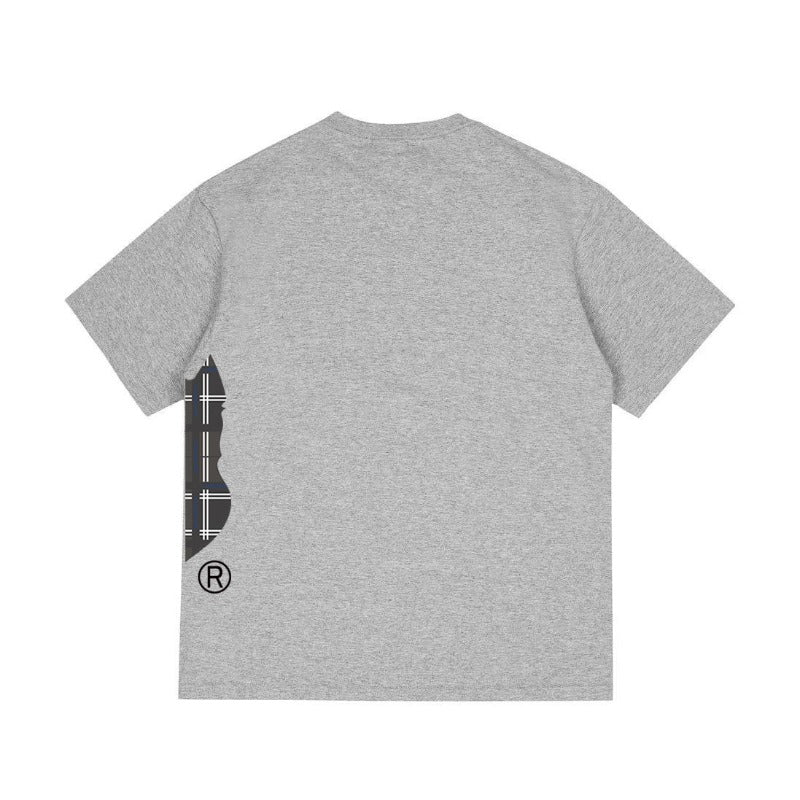 Bathing Shark and ape head print T Shirts NextBlock