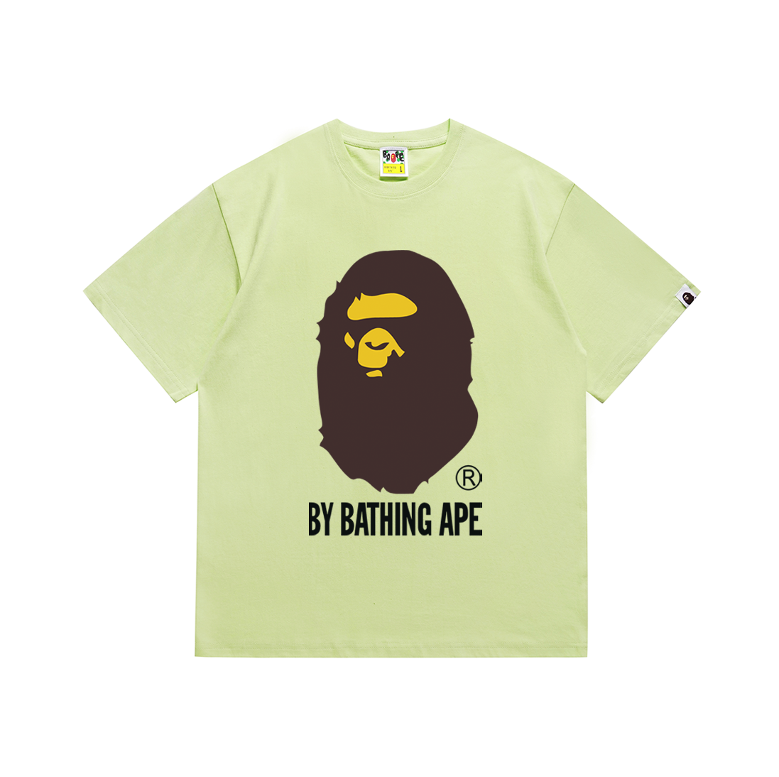 Bathing Shark and ape head print T Shirts NextBlock