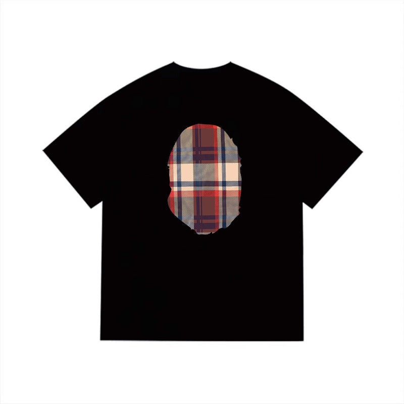 Bathing Shark and ape head print T Shirts NextBlock