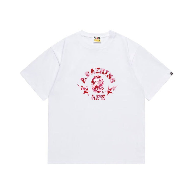 Bathing Shark and ape head print T Shirts NextBlock