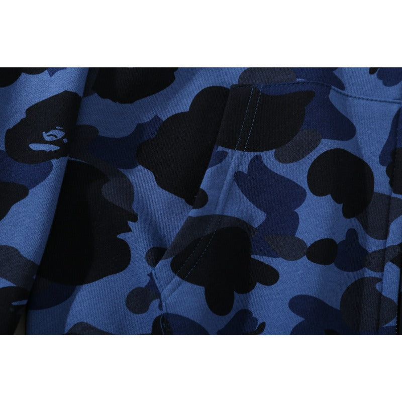 Ape Hoodie Classic Camo Shark Hooded Cardigan Zip Embroidery NextBlock