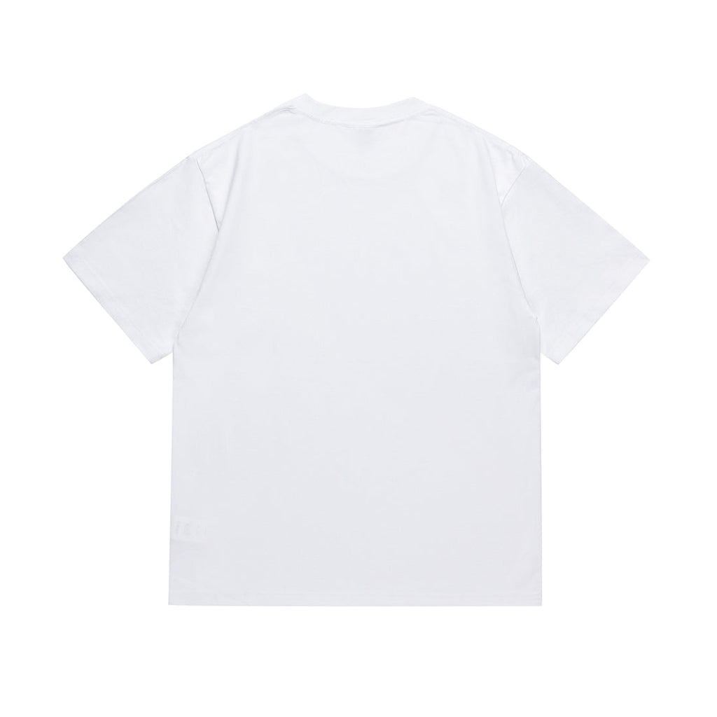 Bathing Shark and ape head print T Shirts NextBlock