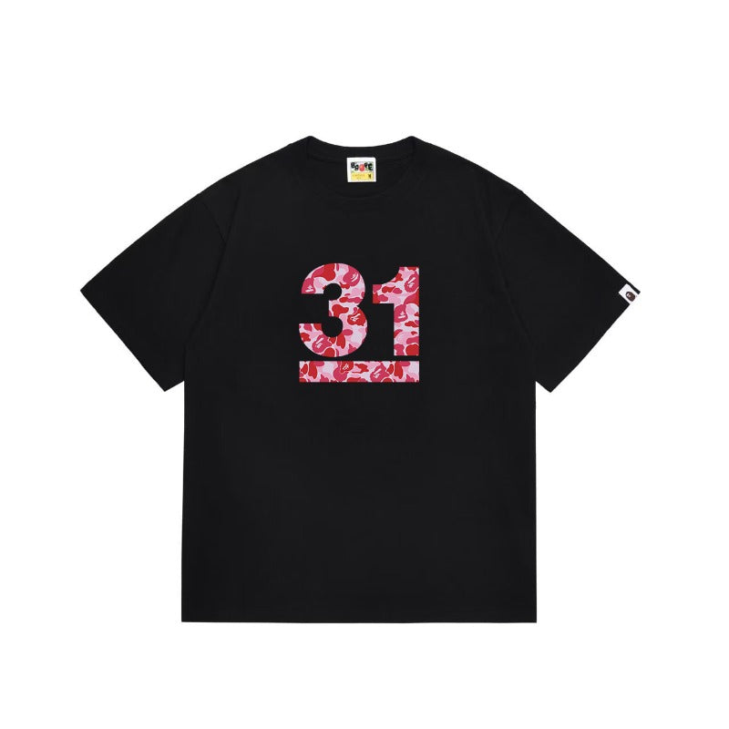Bathing Shark and ape head print T Shirts NextBlock