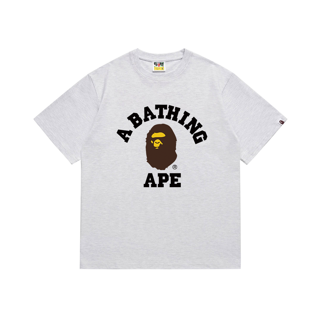 Bathing Shark and ape head print T Shirts NextBlock