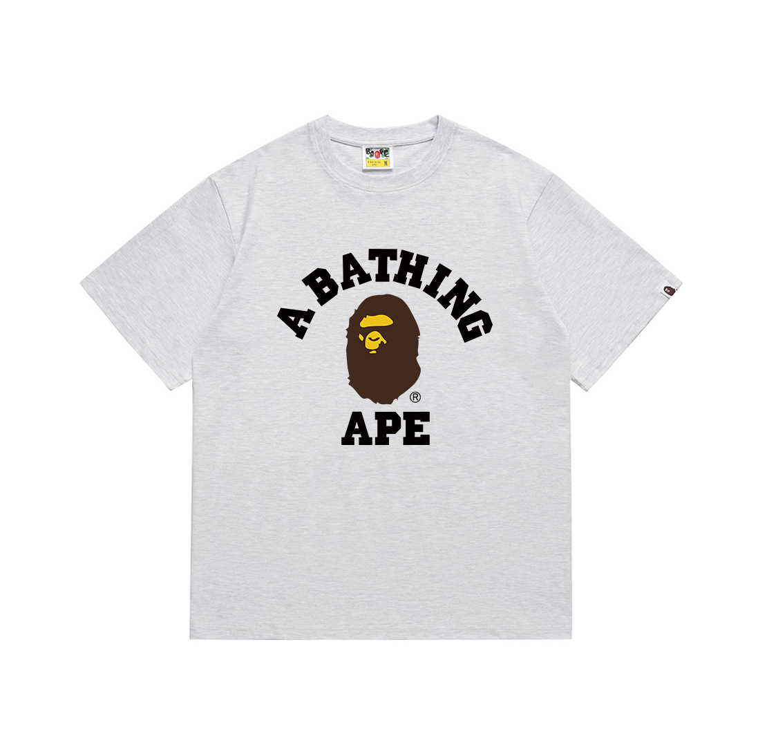 Bathing Shark and ape head print T Shirts NextBlock