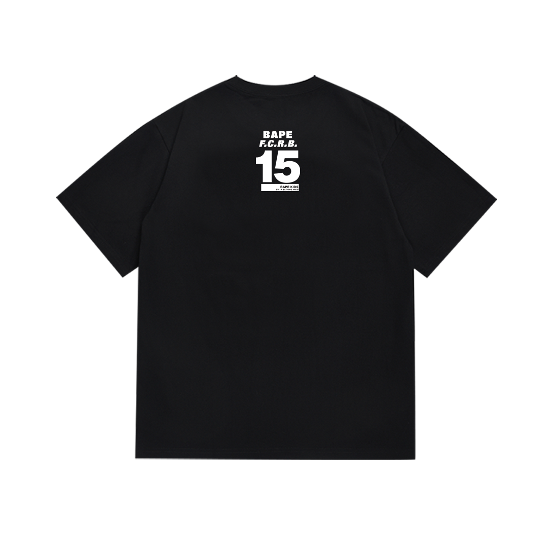 Bathing Shark and ape head print T-Shirt NextBlock