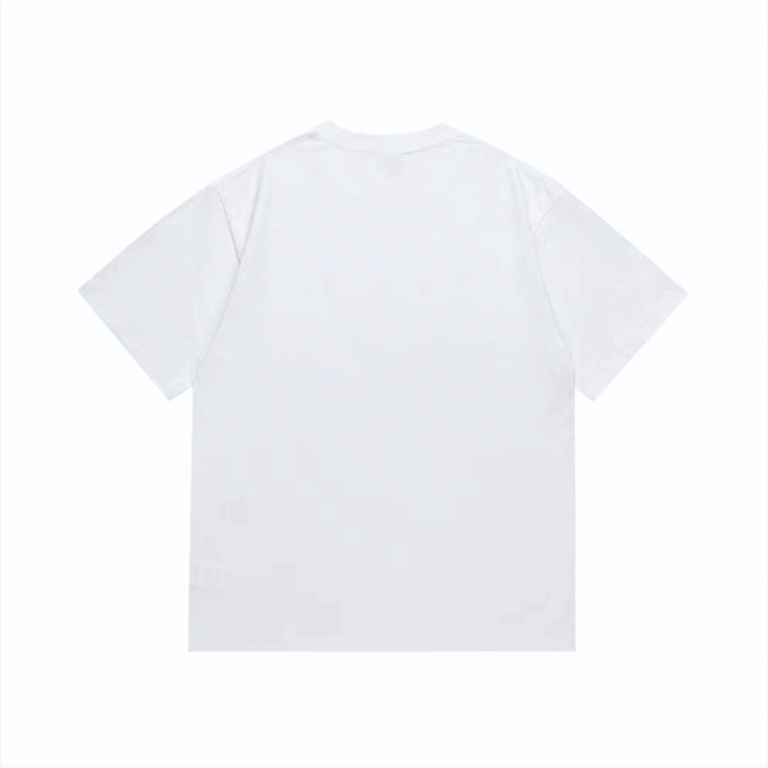 Bathing Shark and ape head print T-Shirt NextBlock