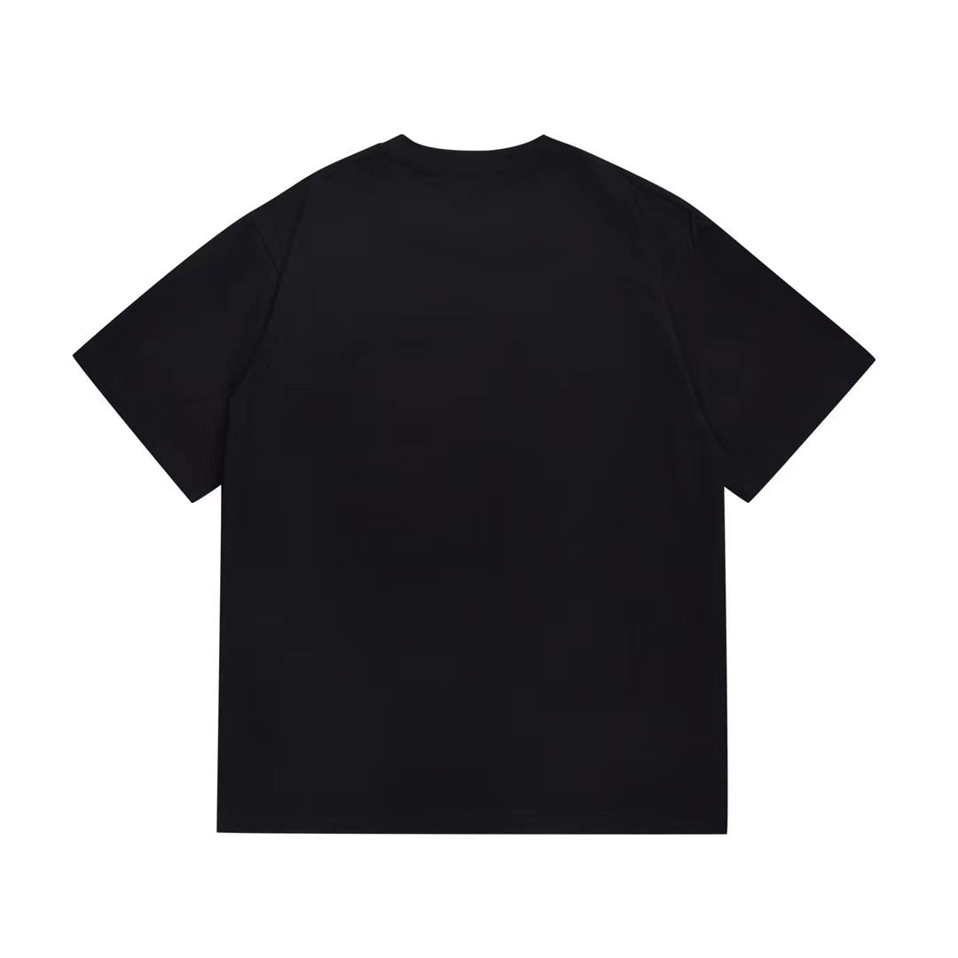 Bathing Shark and ape head print T-Shirt NextBlock