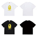 Bathing Shark and ape head print T Shirts NextBlock