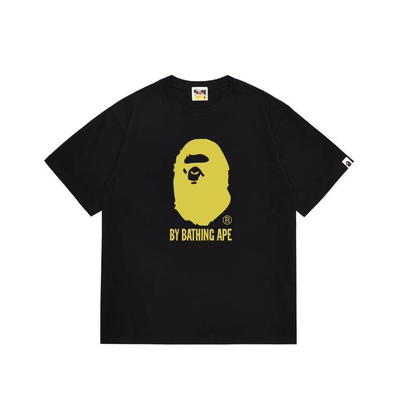 Bathing Shark and ape head print T Shirts NextBlock