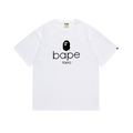 Bathing Shark and ape head print T-Shirt NextBlock