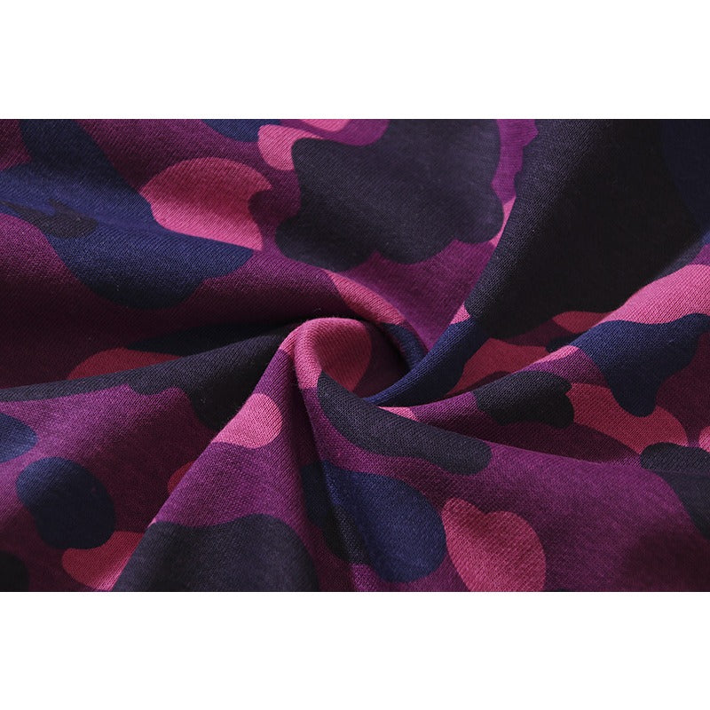 Ape Hoodie Camouflage Alphabet Double Hat Sweater Autumn Winter NextBlock