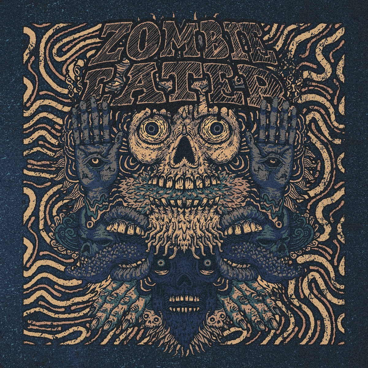 Zombie Eater - Faces (LP, beer coloured vinyl)