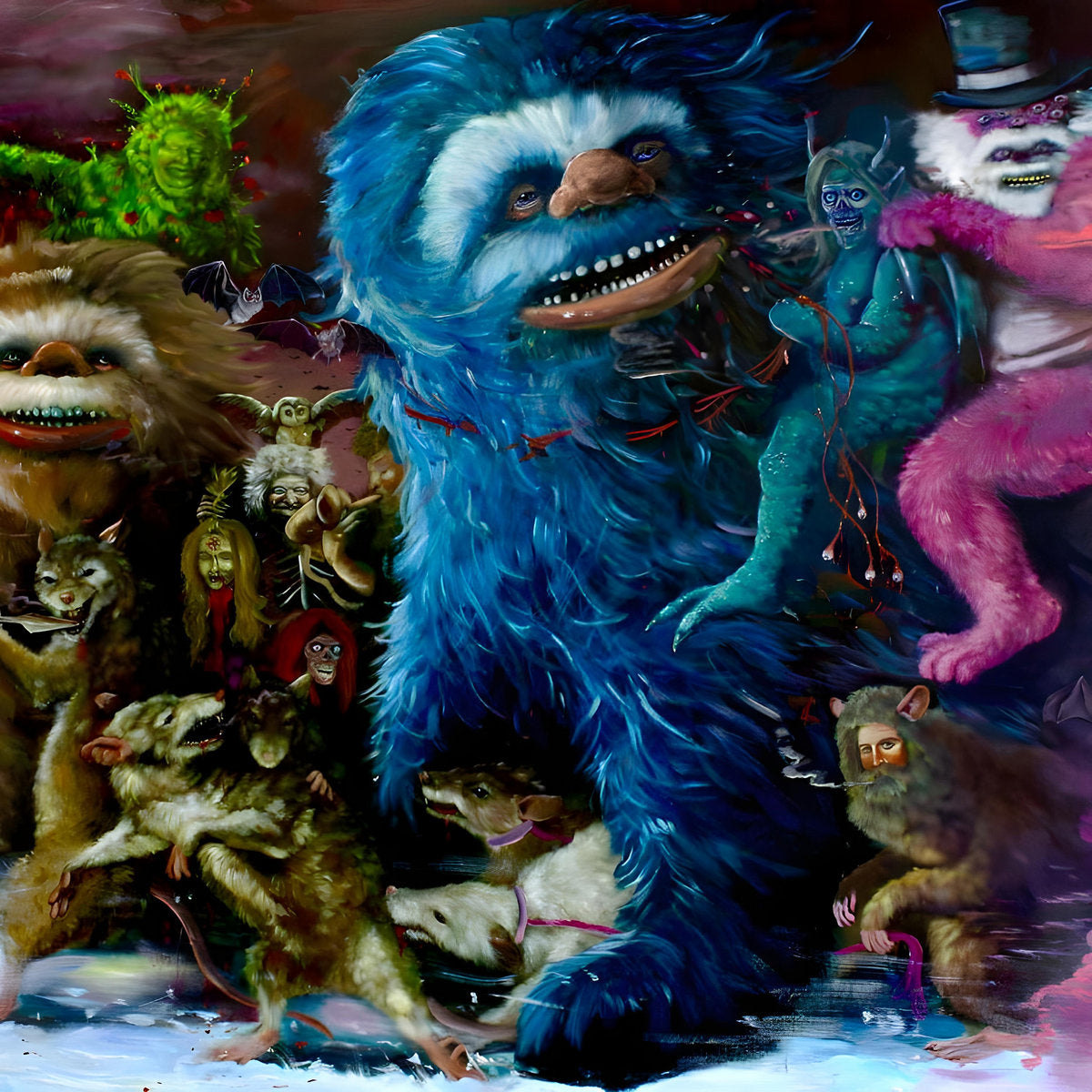 Tropical Fuck Storm - Fairyland Codex (LP, goblin slime splatter vinyl)