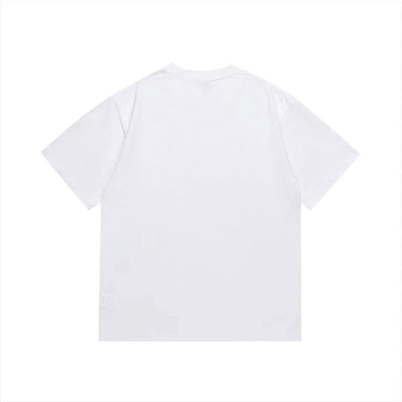 Bathing Shark and ape head print T Shirts NextBlock